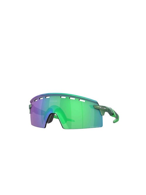 Oakley Encoder Strike Vented Ανδρικά Γυαλιά Ηλίου με Πράσινο Κοκκάλινο Σκελετό και Πράσινο Φακό OO9235-04