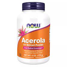 Acerola 4:1 Extract Powder 170γρ Σκόνη Ασερόλας - Now