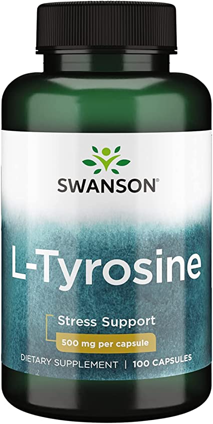 L-Tyrosine 500mg 100caps - Swanson