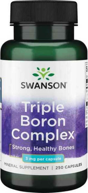 Triple Boron Complex 250 caps - Swanson