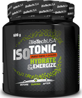 Biotech USA IsoTonic Hydrate & Energize με Γεύση Orange Mango 600gr