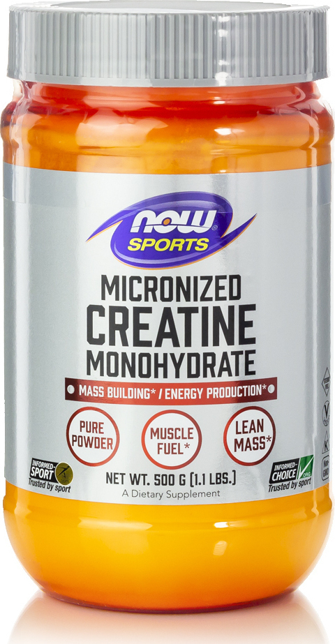 Now Foods Sports Micronized Creatine Monohydrate 500g