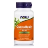 CurcuBrain 400 mg 50 Veg Capsules - Now Foods