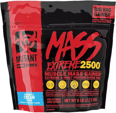 Mutant Mass Extreme 2500 Πρωτεΐνη Ορού Γάλακτος με Γεύση Cookies & Cream 2.72kg