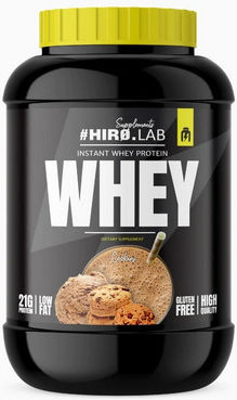 Hiro.Lab Instant Whey Πρωτεΐνη Ορού Γάλακτος Χωρίς Γλουτένη με Γεύση Cookies 2kg