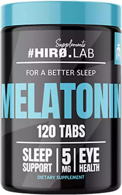 Hiro.Lab Melatonin 5mg Συμπλήρωμα για τον Ύπνο 120 ταμπλέτες