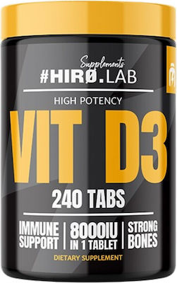 Hiro.Lab Vitamin D3 8000iu 240 ταμπλέτες