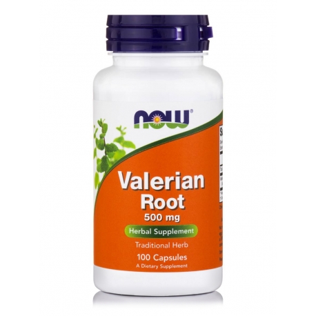 Valerian Root 500mg 100 φυτοκάψουλες για Άγχος Στρες Αϋπνία - Now