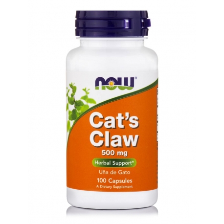 Cat's Claw 500mg 100 φυτοκάψουλες - Now