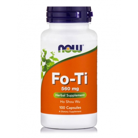 Fo-Ti 560 mg 100 vcaps - NOW / Βοτανοθεραπεία