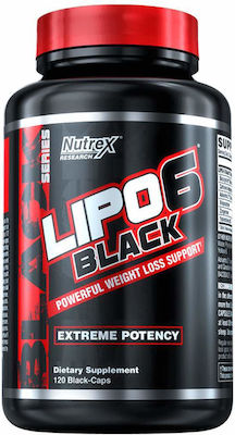 Nutrex Lipo 6 Black 120 κάψουλες