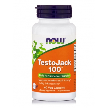 Testojack 100 60 Φυτοκάψουλες - Now