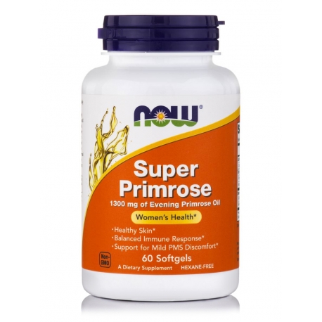 Super Primrose, 1300mg 60 softgels - Now Foods
