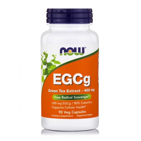 EGCg Green Tea Extract, 400mg - 90 caps - Now