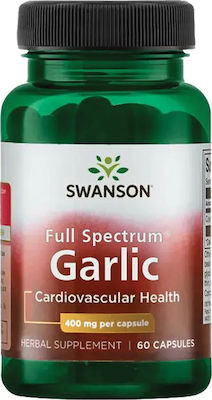 Swanson Full Spectrum Garlic 400mg 60 caps