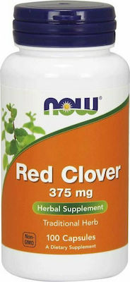 Red Clover 375mg 100 caps - Now Foods