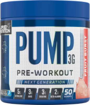 Applied Nutrition Pump 3G Pre-Workout 375gr Fruit Burst