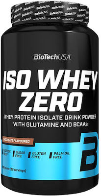 Biotech USA Iso Whey Zero With Glutamine & BCAAs  Σοκολάτα 908gr