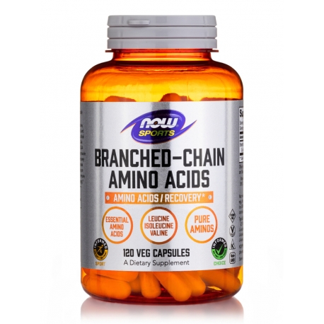 Branched Chain Amino Acids 120 κάψουλες - Now