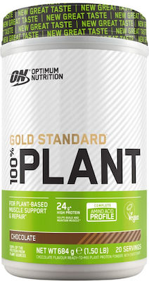 Optimum Nutrition Gold Standard 100% Plant Based Protein Χωρίς Γλουτένη με Γεύση Σοκολάτα 684gr