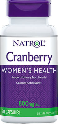 Natrol Cranberry Women's Health 800mg 30 κάψουλες Cranberry