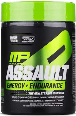 Musclepharm Assault Energy+Endurance 345gr Green Apple