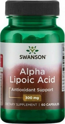 Swanson Alpha Lipoic Acid 300mg 60 κάψουλες