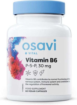 Osavi Vitamin B6 P-5-P 30mg 60 φυτικές κάψουλες
