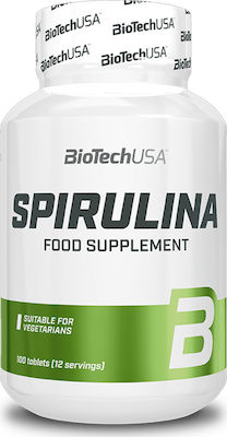 Biotech USA Spirulina 100 ταμπλέτες