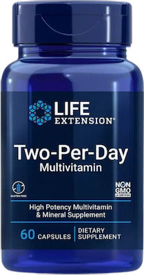Life Extension Two-Per-Day Πολυβιταμίνη 60 κάψουλες