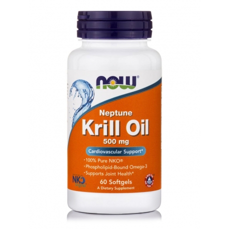 Neptune Krill Oil 500mg 60 softgels - Now Foods