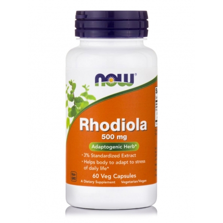Rhodiola 500 mg 60 vcaps - Now Foods