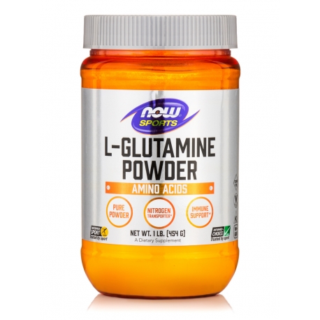 L-Glutamine, 5000mg (Powder) - 454 grams - Now
