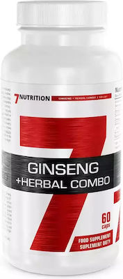 7Nutrition Ginseng + Herbal Combo 60 Vcaps