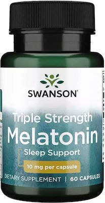 Swanson Triple Strength Melatonin 10mg  60 κάψουλες