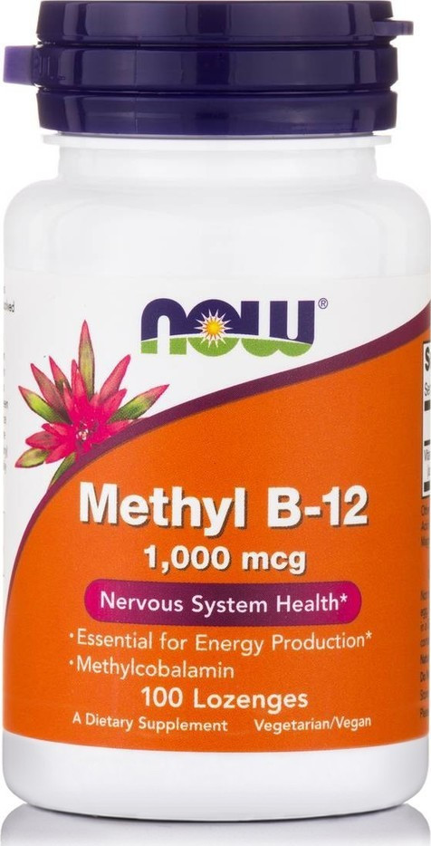 Now Foods Methyl B-12  1000mcg 100 υπογλώσσια δισκία
