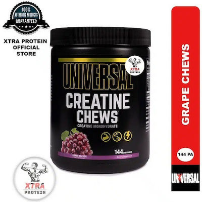 Universal Nutrition Creatine Chews με Γεύση Grape 144 ταμπλέτες