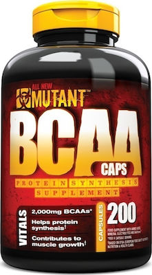 Mutant BCAA 200 κάψουλες