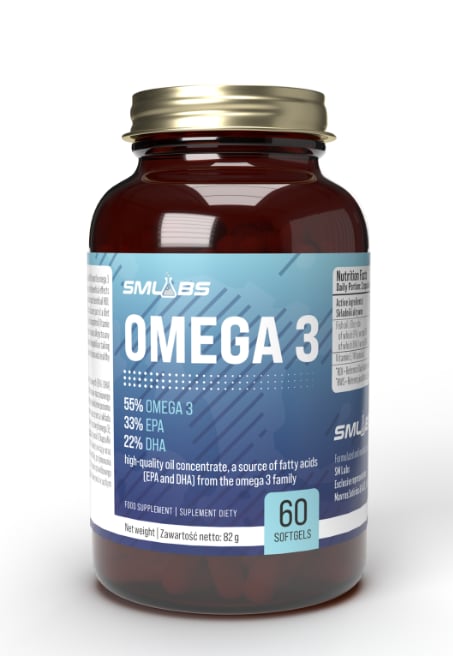 Smlabs Omega 3 60 Softgels