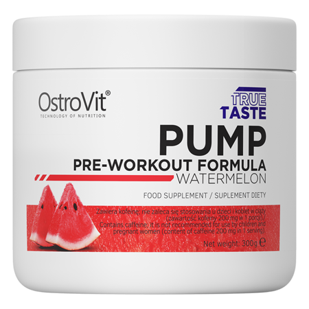 OstroVit PUMP Pre Workout Formula 300 g NEW FORMULA