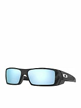 Oakley Gascan Ανδρικά Γυαλιά Ηλίου με Μαύρο Κοκκάλινο Σκελετό και Γαλάζιο Polarized Καθρέφτη Φακό 009014-81