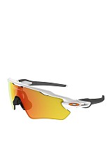 Oakley Radar Ev Path Ανδρικά Γυαλιά Ηλίου με Λευκό Κοκκάλινο Σκελετό και Πορτοκαλί Καθρέφτη Φακό OO9208-16