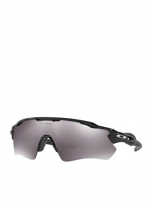 Oakley Radar EV Path Ανδρικά Γυαλιά Ηλίου με Μαύρο Κοκκάλινο Σκελετό και Μαύρο Καθρέφτη Φακό OO9208-52