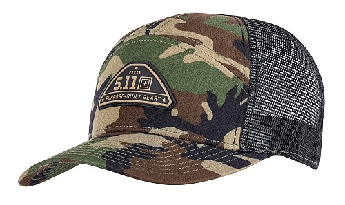 5.11 Καπέλο Purpose-Built Gear Woodland 7 Panel