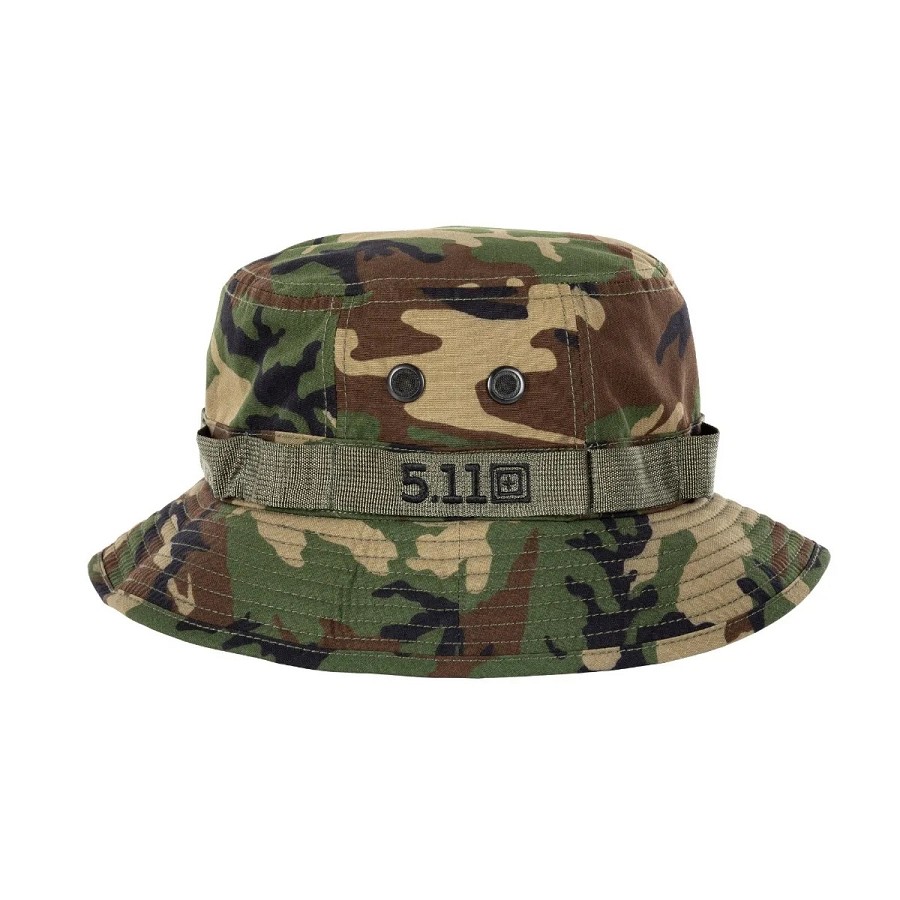 5.11 Καπέλο Boonie Hat Woodland Camo