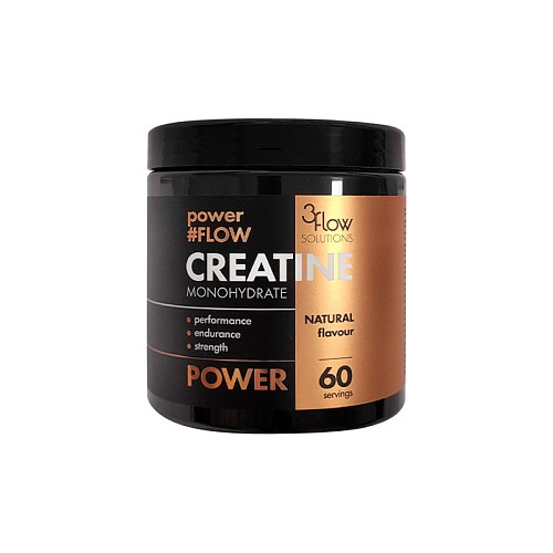 Creatine Monohydrate - 300g - Natural-3flow SOLUTIONS