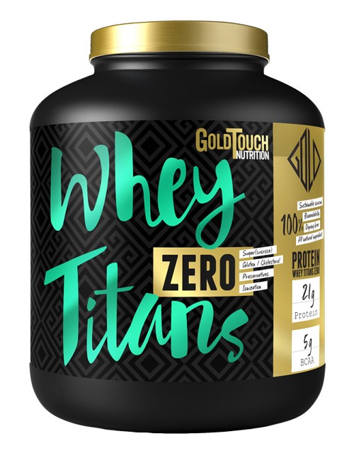 Whey Titans Zero 2000gr Vanilla Cookies - GoldTouch Nutrition
