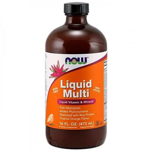 Liquid Multi 473ml orange - Now
