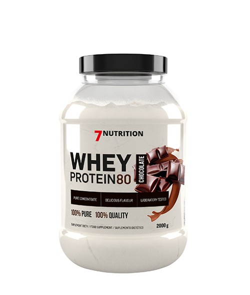 7Nutrition Whey Protein 80 2000g chocolate