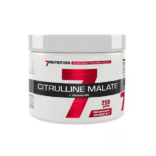 CITRULLINE MALATE 250GR UNFLAVORED – 7NUTRITION